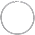 Silver Tight Mesh Watch Strap 18"chain/ladies Bracelet