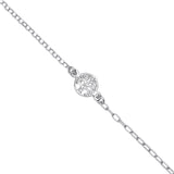 Silver Tree Of Life Anklet
