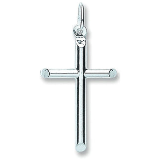 Silver Tubed Cross 3.1g