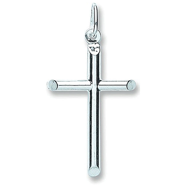 Silver Tubed Cross 3.1g