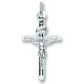 Silver Tubed Crucifix 1.8g