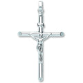 Silver Tubed Crucifix 5.8g