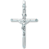 Silver Tubed Crucifix 5.8g