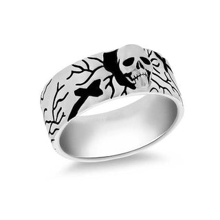 Silver Skull Band