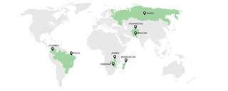 map of where to find emerald gemstones