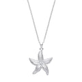 Starfish Silver Necklace