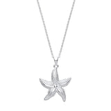 Starfish Silver Necklace