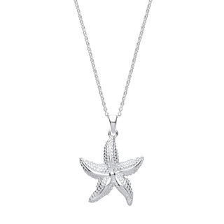 Starfish Silver Necklace