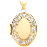 W/y Oval Shaped Locket (£370)