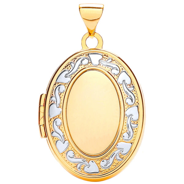 W/y Oval Shaped Locket (£370)