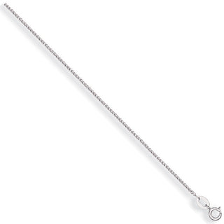 White Gold 1.2mm Singapore Chain