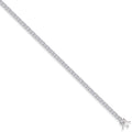 White Gold 3.5mm CZ Tennis Bracelet