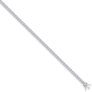 White Gold 3.5mm CZ Tennis Bracelet