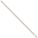 White Gold 3.8mm Curb Chain 07