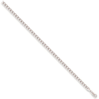 White Gold 3.8mm Curb Chain 07