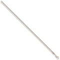 White Gold 4.7mm Curb Chain 07 6.5g