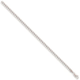 White Gold 4.7mm Curb Chain 07 6.5g