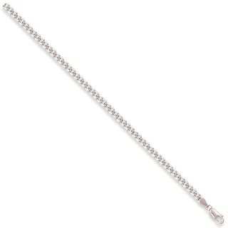 White Gold 4.7mm Curb Chain 07 6.5g