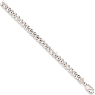 White Gold 5.5mm Curb Chain 07
