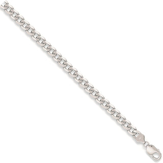 White Gold 8.0mm Curb Chain 07