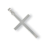 White Gold Plain Cross 1.5g