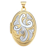 Y/w Oval Shaped Family Locket (£620)
