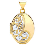 Y/w Oval Shaped Locket