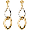Y & White Gold Fancy Drops