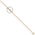 Yellow Gold 1.0mm Prince Of Wales Chain 16