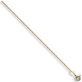 Yellow Gold 1.0mm Spiga Chain