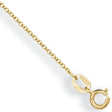 Yellow Gold 1.1mm Micro Belcher Chain