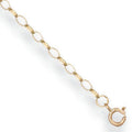 Yellow Gold 1.5mm Oval Belcher Chain