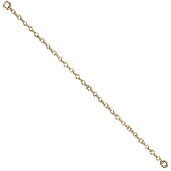 Yellow Gold 1.7mm Safety Chain (Pack Of 3)