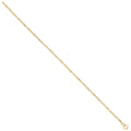 Yellow Gold 1.9mm Hollow Singapore Chain