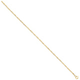Yellow Gold 1.9mm Hollow Singapore Chain