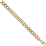 Yellow Gold 10mm Curb Chain 08