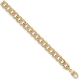 Yellow Gold 11mm Curb Chain 08