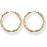 Yellow Gold 15mm Sleepers