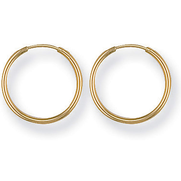 Yellow Gold 15mm Sleepers