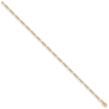Yellow Gold 2.2mm Figaro Chain 16