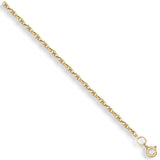 Yellow Gold 2.4mm Prince Of Wales Chain