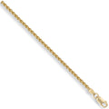 Yellow Gold 2.4mm Spiga Chain