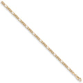 Yellow Gold 3.8mm Figaro Chain 07