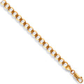 Yellow Gold 4.2mm Economy Curb Chain
