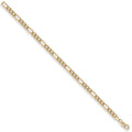 Yellow Gold 4.7mm Figaro Chain