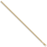 Yellow Gold 4mm Curb Chain 07