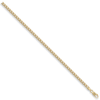 Yellow Gold 4mm Curb Chain 07
