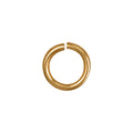 Yellow Gold 4mm Jump Ring (Pack Of 6)