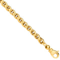 Yellow Gold 5.0mm Wheat Chains 18" Necklace/ladies Bracelet