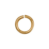 Yellow Gold 5mm Jump Ring (Pack Of 6)